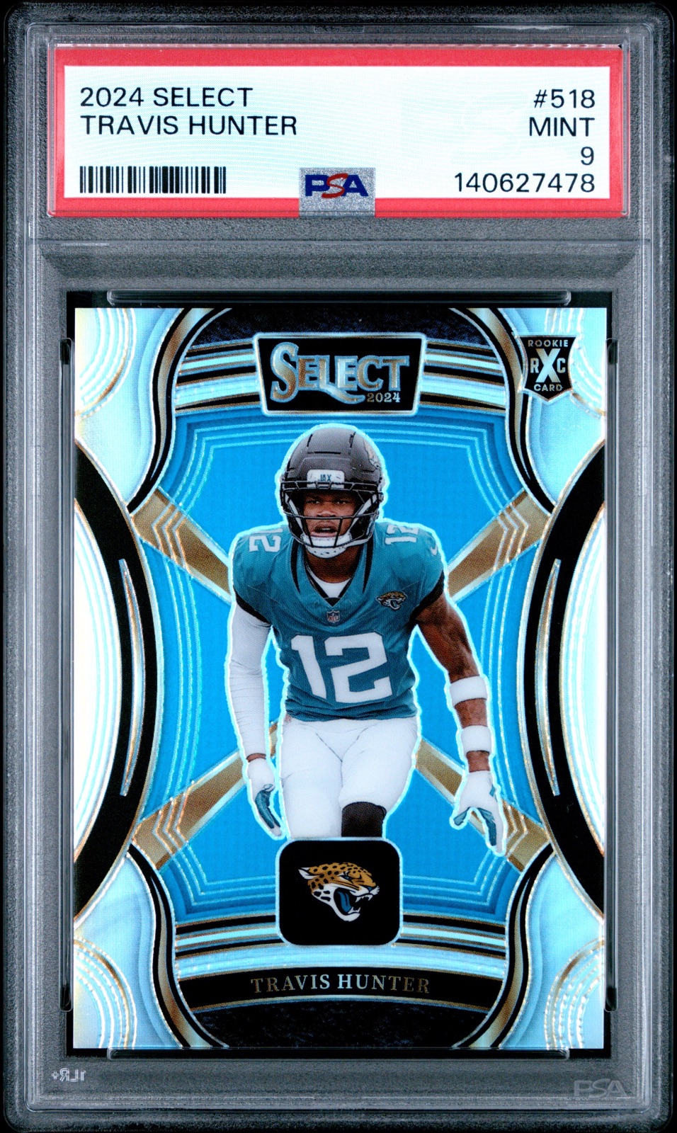 2024 Travis Hunter Select Xrc Rookie #518 PSA 9