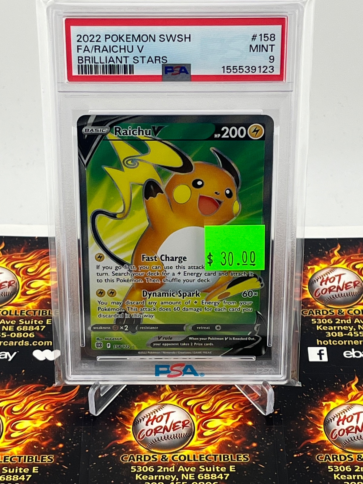 2022  2022 FA RAICHU V #158 PSA 9