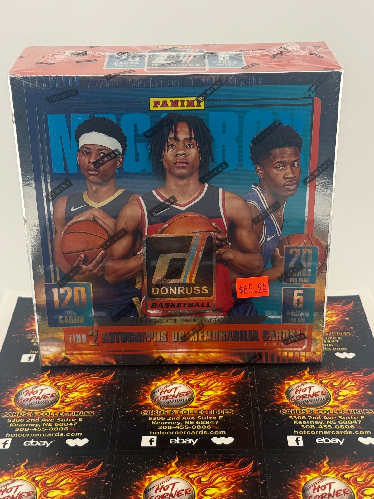 2025 Donruss 2025-26 Donruss Basketball Mega Box