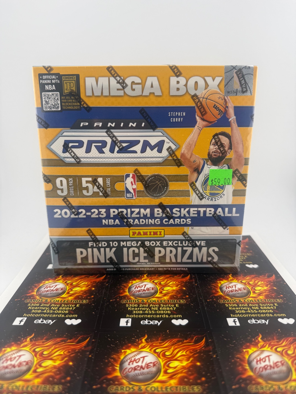 2022 Prizm Pink Ice Exclusive 2022-23 Prizm Pink Ice Exclusive Basketball Mega Box