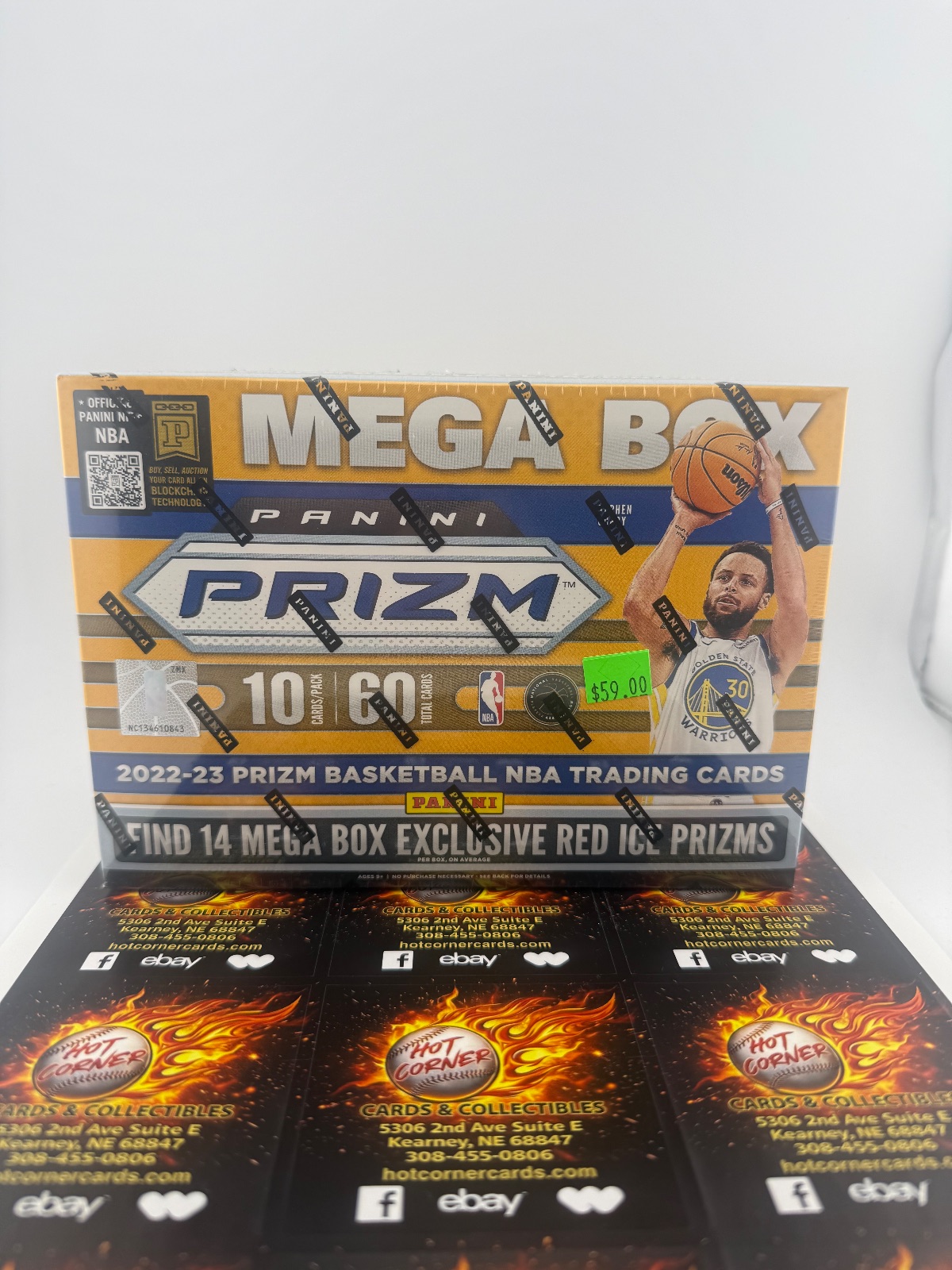 2022 Prizm Red Ice Exclusive 2022-23 Prizm Red Ice Exclusive Basketball Mega Box