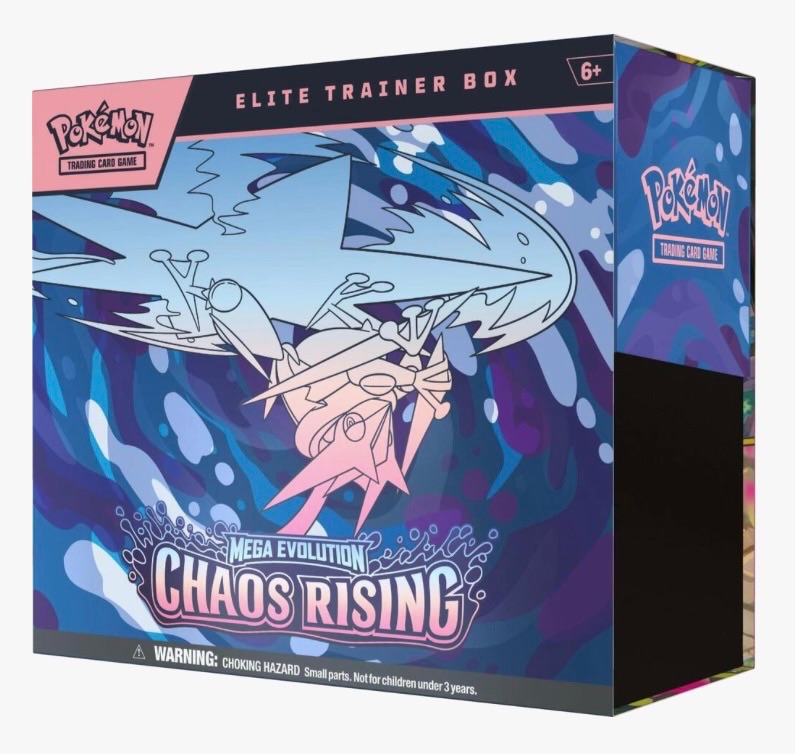 2026 Pokemon Chaos Rising ETB 2026 Pokemon Chaos Rising ETB