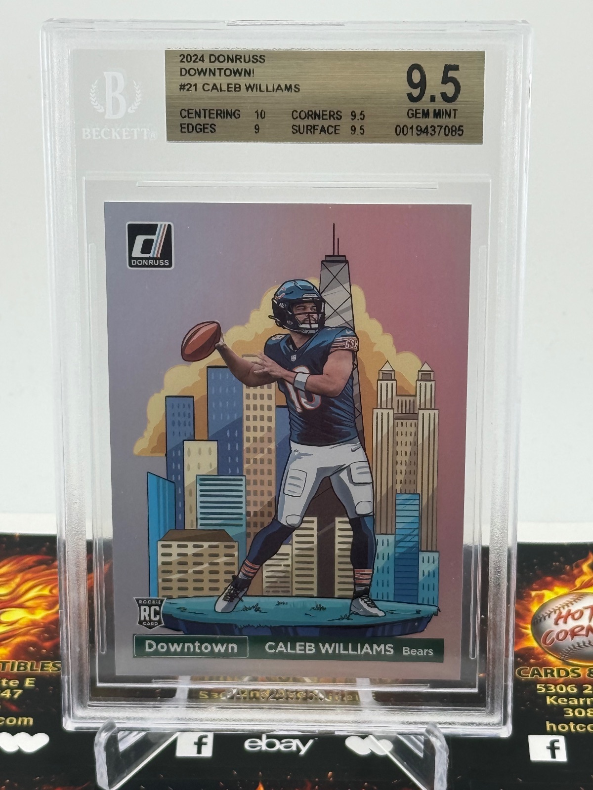 2024 Caleb Williams Dontuss Downtown BGS 9.5